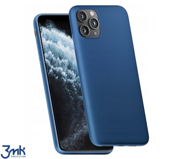 Ochranný kryt 3mk Matt Case pro Samsung Galaxy S23+, modrá