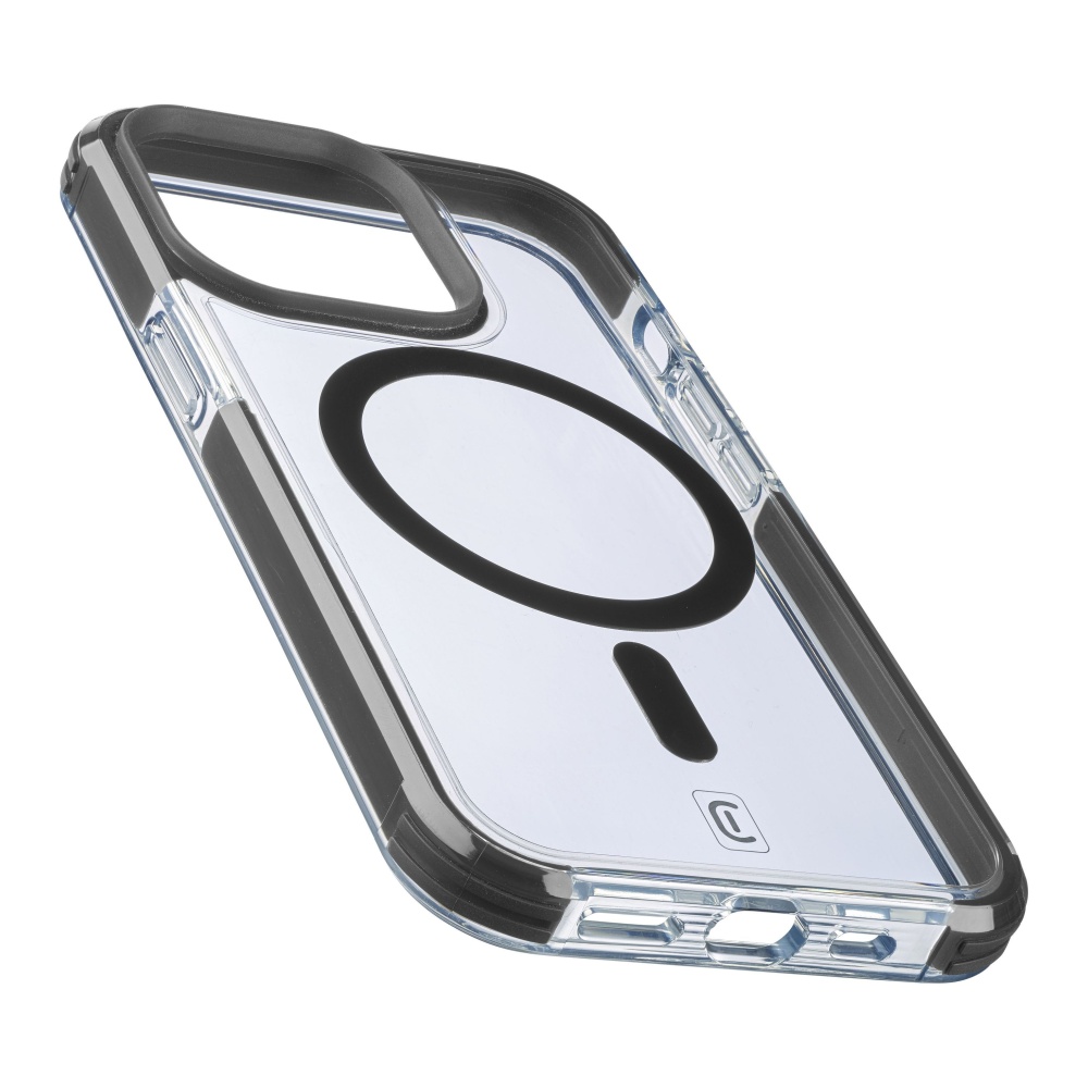 Ochranný kryt Cellularline Tetra Force Strong Guard Mag s podporou Magsafe pro Apple iPhone 14, transparentní