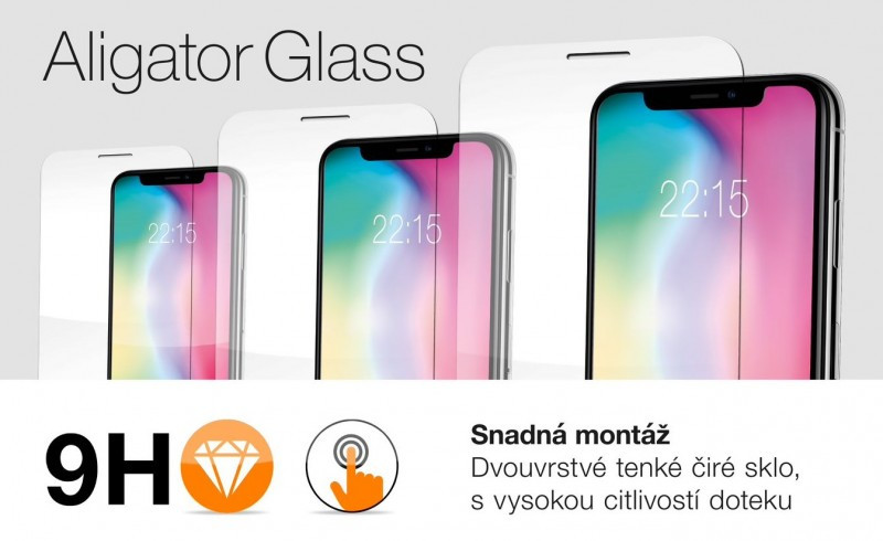 Ochranné tvrzené sklo ALIGATOR GLASS, Xiaomi Redmi Note 12 Pro/Pro+