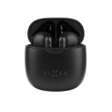 Bezdrátová TWS sluchátka FIXED Pods, černá