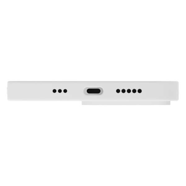 Kryt ochranný 3mk Hardy Silicone MagCase pro Apple iPhone 13 Pro, Silver White