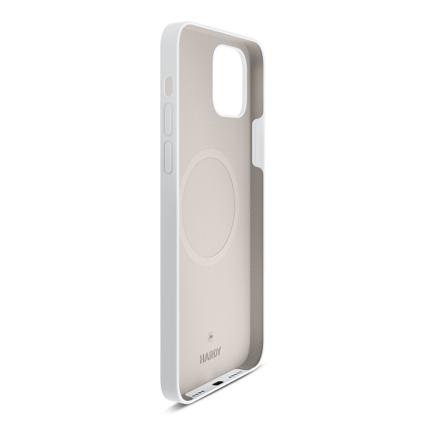 Kryt ochranný 3mk Hardy Silicone MagCase pro Apple iPhone 14, White