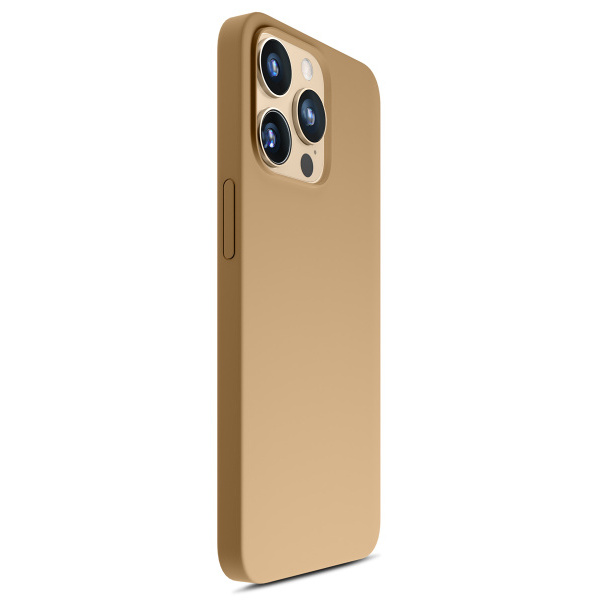 Kryt ochranný 3mk Hardy Silicone MagCase pro Apple iPhone 14 Pro, Gold