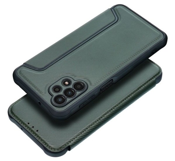 Pouzdro RAZOR Book pro Samsung Galaxy A34 5G (SM-A346) tmavě zelená