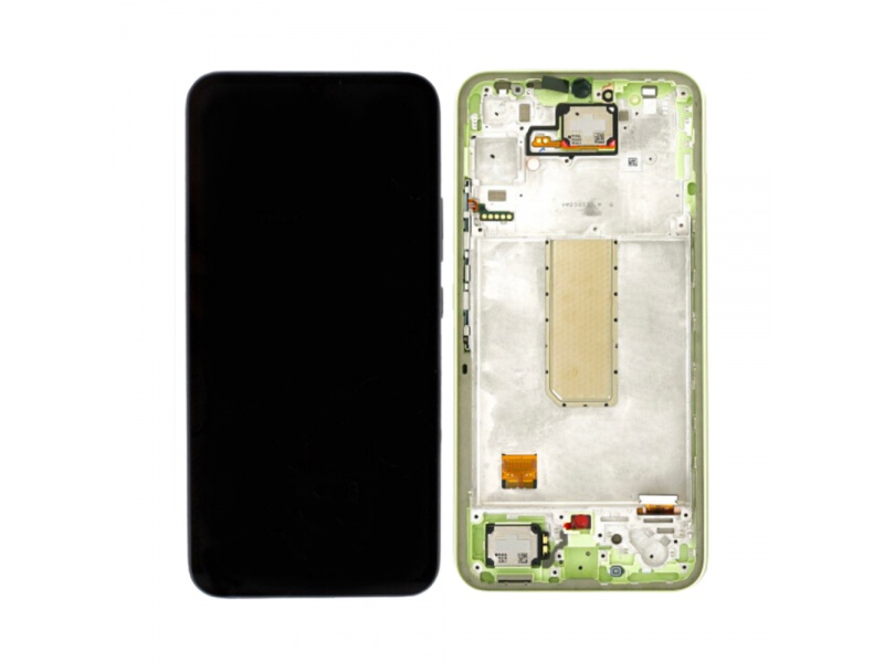 LCD + dotyk + rámček pre Samsung Galaxy A34 5G, green (Service pack)