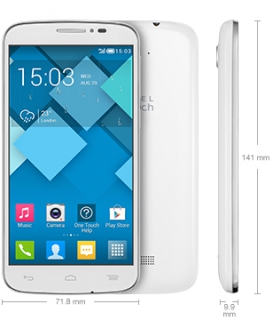 ALCATEL ONETOUCH 7041D POP C7 Pure White