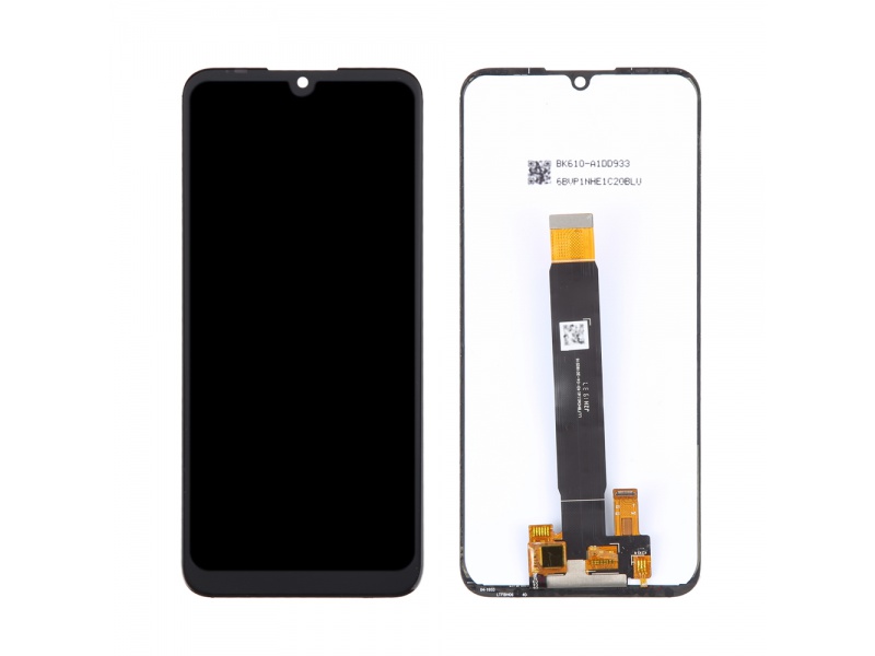 LCD + dotyková doska pre Motorola Moto E6s Plus/E6s, black (OEM)