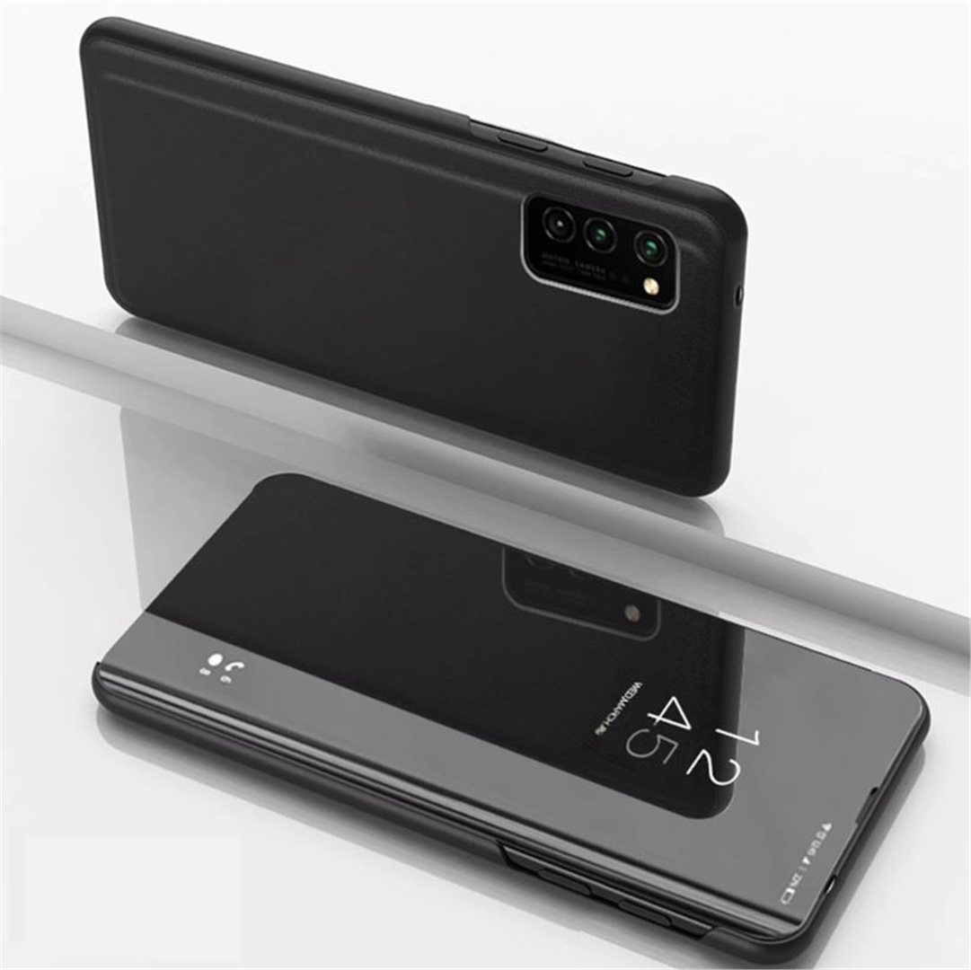 Flipové pouzdro Cu-Be Clear View pro Xiaomi Redmi 10 2022, černá