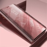 Flipové pouzdro Cu-Be Clear View pro Samsung Galaxy A33 5G, růžová
