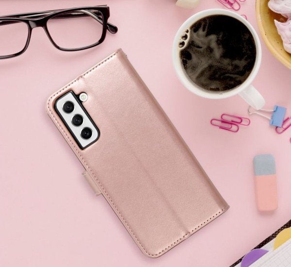 Pouzdro MEZZO pro Xiaomi Redmi 12C, mandala rose gold