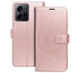 Flipové pouzdro MEZZO pro Samsung Galaxy A54 5G, mandala rose gold