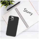Zadní pogumovaný kryt FIXED Story pro Xiaomi Redmi Note 12S, černý