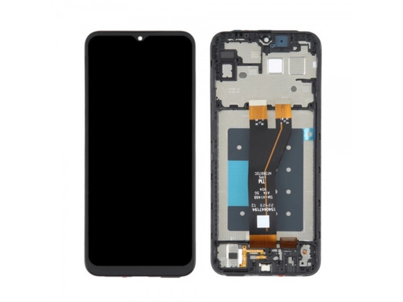 LCD + dotyk + rámček pre Samsung Galaxy A14 5G, čierna (Service Pack)