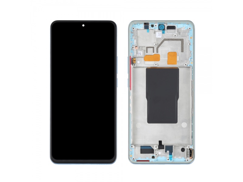 LCD + dotyk + rámček pre Xiaomi 12T Pro / 12T 5G, blue (Service Pack)