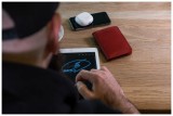 Kožená peněženka FIXED Wallet XL, červená
