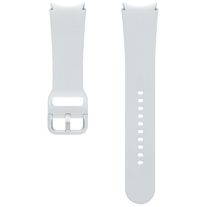 Športový remienok Sport Band ET-SFR94LSEGEU veľkosť M/L pre Samsung Galaxy Watch6, strieborná