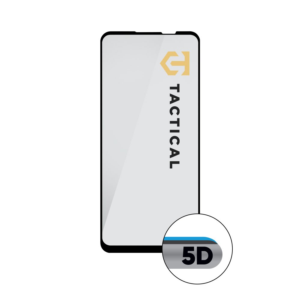 Tactical Glass Shield 5D sklo pro Motorola G72 Black 