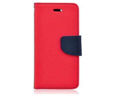 Flipové pouzdro kniha Fancy pro Xiaomi Redmi Note 12 5G, červená-modrá