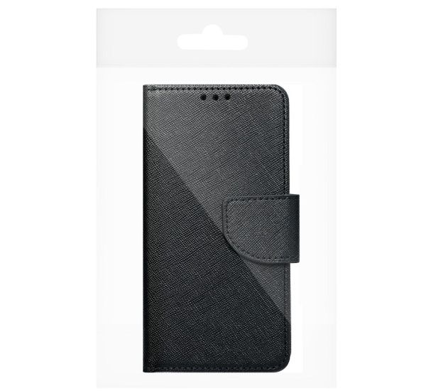 Pouzdro kniha Fancy pro Xiaomi Redmi Note 12 4G, černá