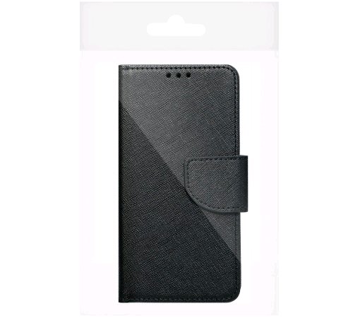 Pouzdro kniha Fancy pro Xiaomi Redmi 10A, černo-zlatá (BULK)