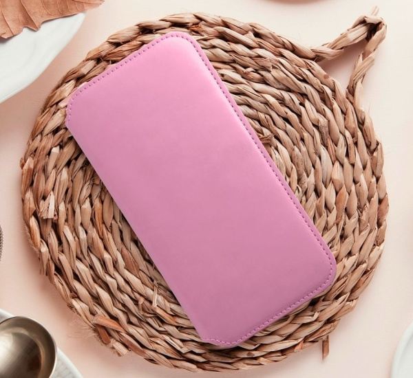 Pouzdro Dual Pocket pro Xiaomi Redmi Note 12 4G, růžová
