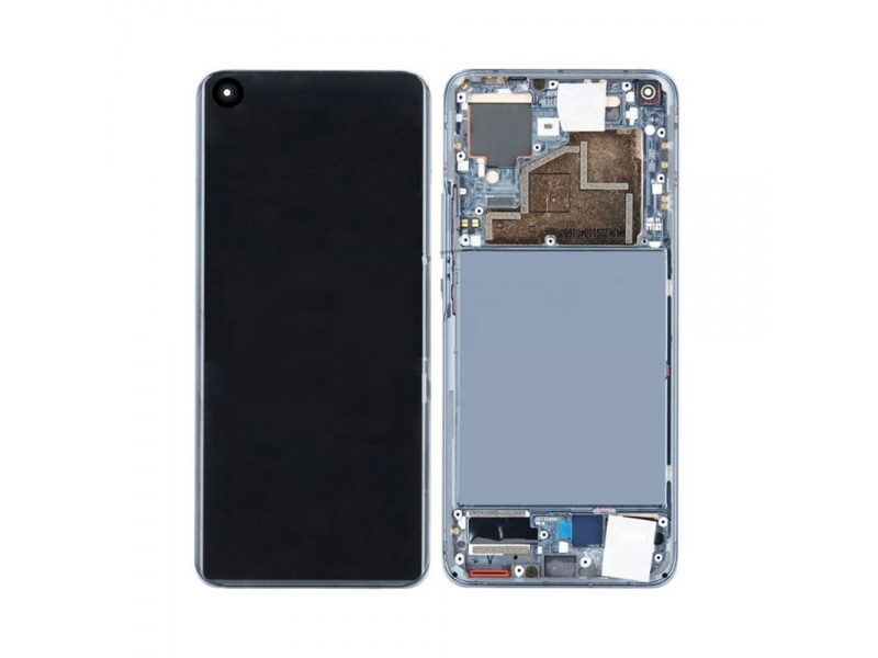 LCD + dotyk + rámček pre Xiaomi Mi 11 5G, tarnisch (Service Pack)