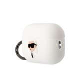 Karl Lagerfeld 3D Logo NFT Karl Airpods Pro2,White