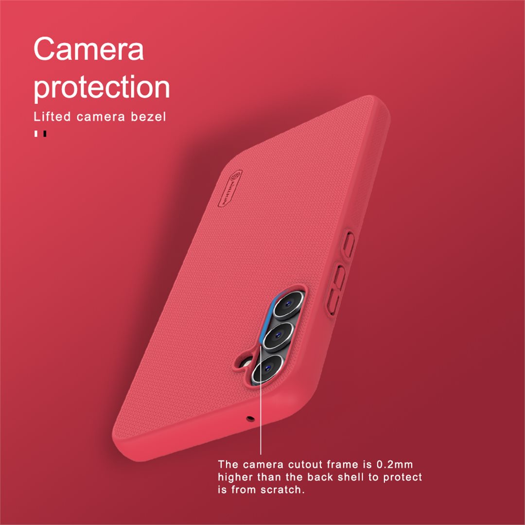 Zadní kryt Nillkin Super Frosted pro Xiaomi Redmi Note 12 Pro 5G/Poco X5 Pro 5G, červená