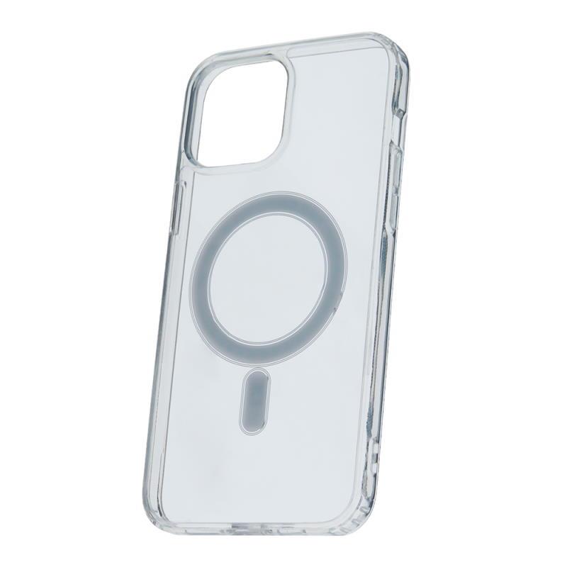 Silikónové TPU puzdro Mag Anti Shock 1,5 mm pre Apple iPhone 13 Pro Max, transparentné