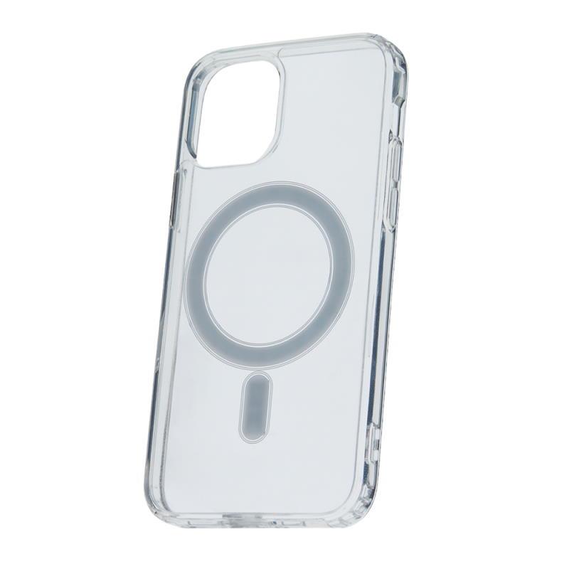 Silikónové TPU puzdro Mag Anti Shock 1,5 mm pre Apple iPhone 12/12 Pro, transparentné