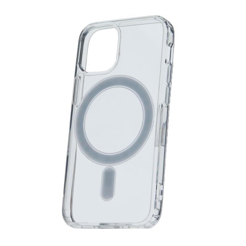 Silikónové TPU puzdro Mag Anti Shock 1,5 mm pre Apple iPhone 12 Mini, transparentné