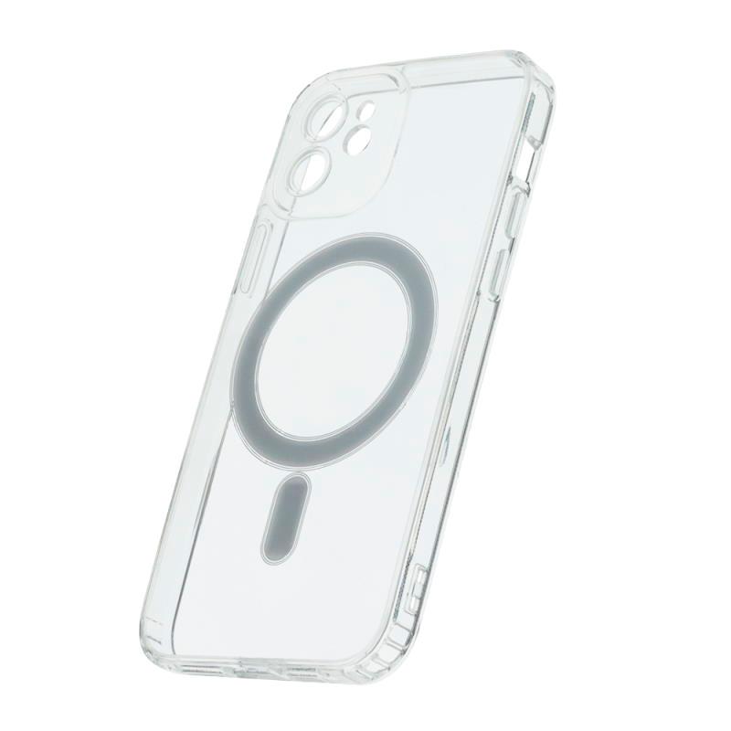 Silikónové TPU puzdro Mag Anti Shock 1,5 mm pre Apple iPhone 12, transparentné