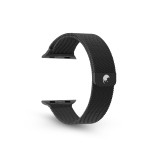 RhinoTech kovový řemínek milánský tah pro Apple Watch 42/44/45/49mmm, černá