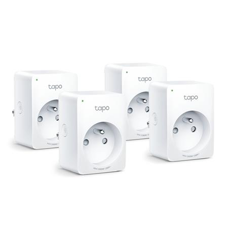 TP-LINK Tapo P100 (4-pack) múdra mini Wi-Fi zásuvka