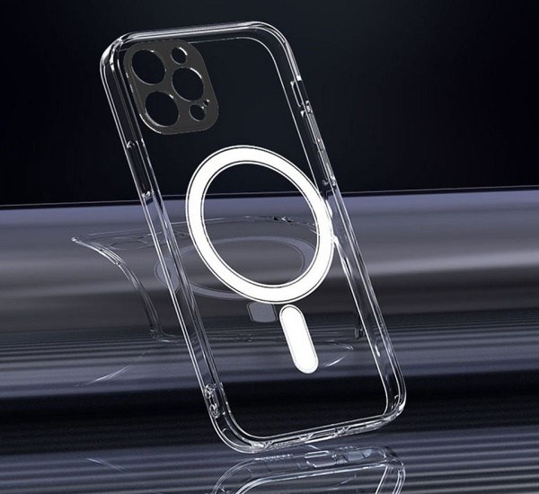 Kryt ochranný Mag Cover pro Apple iPhone 15 Pro, čirý