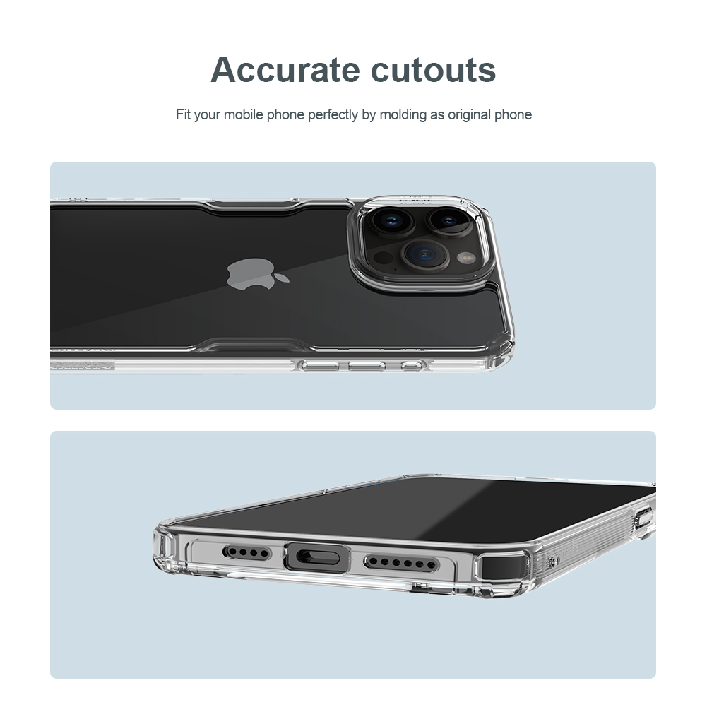 Nillkin Nature TPU PRO Kryt pro Apple iPhone 15 Pro Max Blue