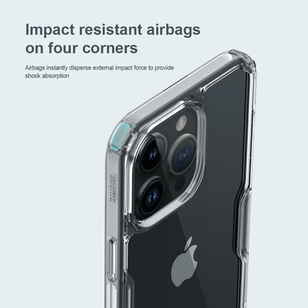 Nillkin Nature TPU PRO Kryt pro Apple iPhone 15 Pro Max Blue