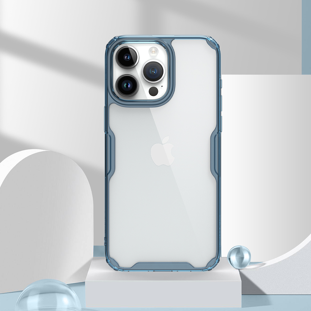 Nillkin Nature TPU PRO Kryt pro Apple iPhone 15 Pro Max Blue