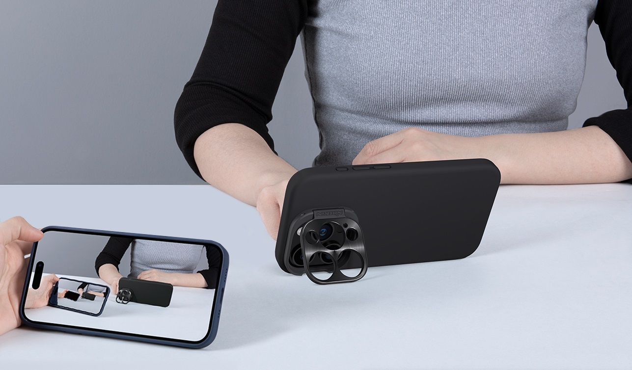 Nillkin LensWing Magnetic Zadní Kryt pro Apple iPhone 15 Pro Black