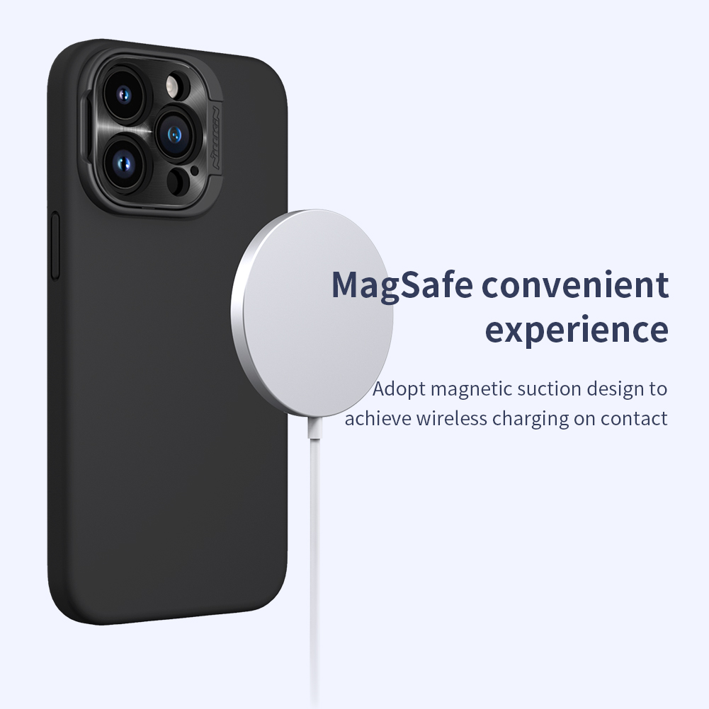 Nillkin LensWing Magnetic Zadní Kryt pro Apple iPhone 15 Pro Max Black