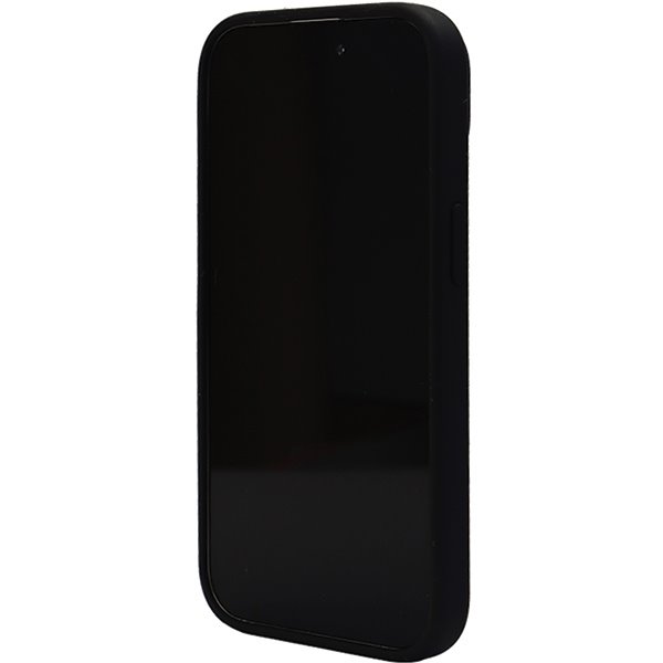 Audi Silicone Zadní Kryt pro iPhone 15 Pro Black