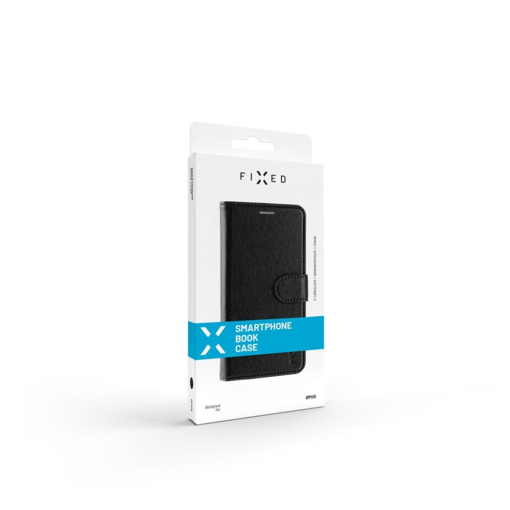 Pouzdro typu kniha FIXED Opus pro POCO M6 Pro 5G, černé