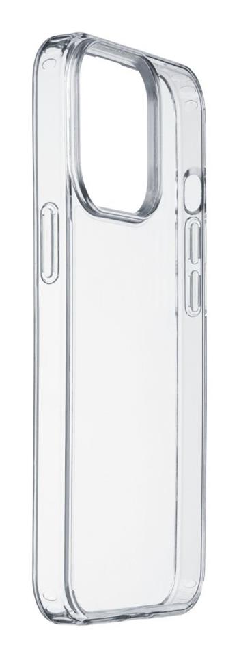 Zadní kryt s ochranným rámečkem Cellularline Clear Duo pro Apple iPhone 15 Pro, transparentní