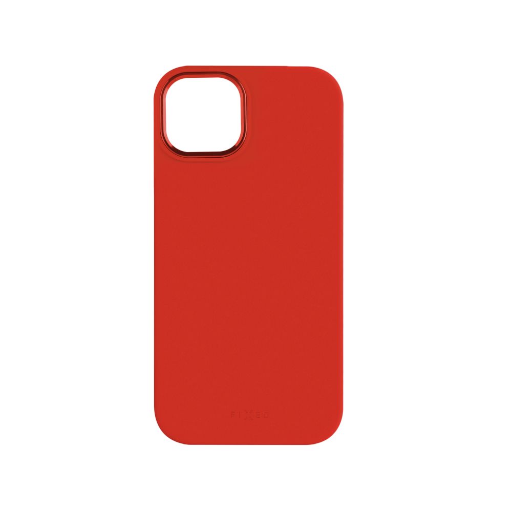 Zadní kryt FIXED MagFlow s podporou MagSafe pro Apple iPhone 15 Plus, červený