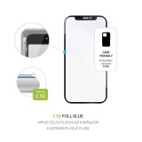 Ochranné tvrzené sklo FIXED Full-Cover pro POCO M6 Pro 5G, lepení přes celý displej, černé