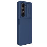 Nillkin CamShield Silky Silikonový Kryt pro Samsung Galaxy Z Fold 5 Blue