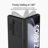 Nillkin CamShield Silky Silikonový Kryt pro Samsung Galaxy Z Fold 5 Blue