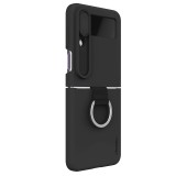 Nillkin CamShield Silky Silikonový Kryt pro Samsung Galaxy Z Flip 4 5G Classic Black