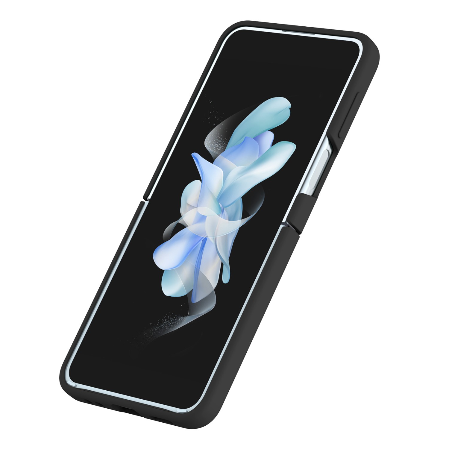 Nillkin CamShield Silky Silikonový Kryt pro Samsung Galaxy Z Flip 4 5G Classic Black