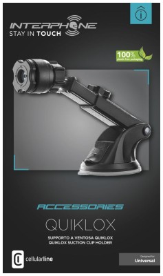 Úchyt Interphone QUIKLOX s prísavkou